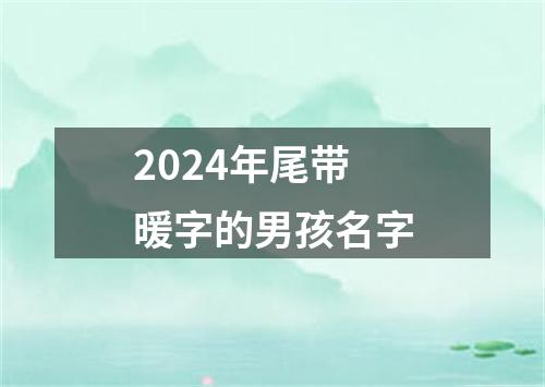 2024年尾带暖字的男孩名字