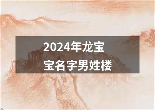 2024年龙宝宝名字男姓楼