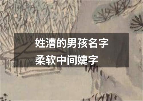 姓漕的男孩名字柔软中间婕字