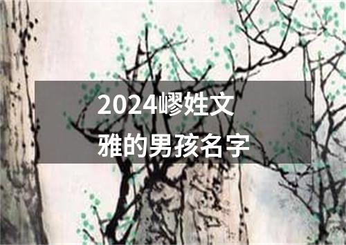 2024嵺姓文雅的男孩名字