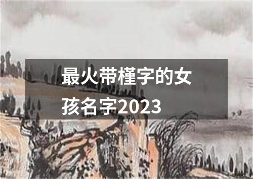 最火带槿字的女孩名字2023