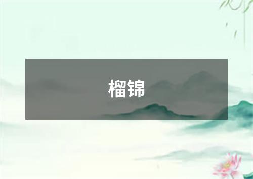 榴锦