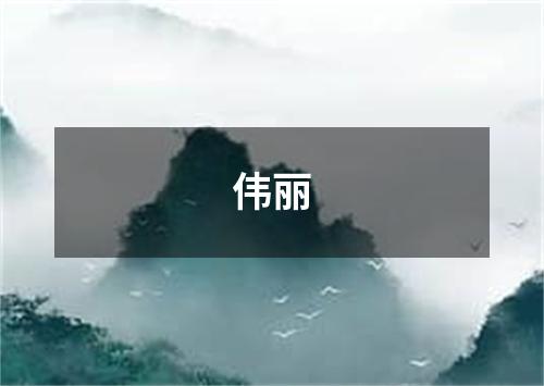 伟丽