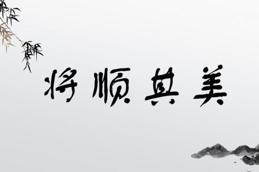 将顺其美