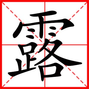 带露字的女孩名字