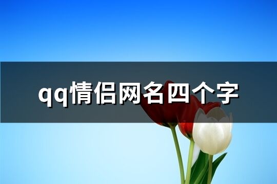 qq情侣网名四个字(精选183个)