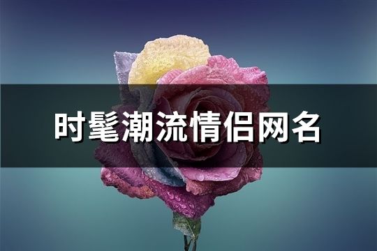 时髦潮流情侣网名(共110个)