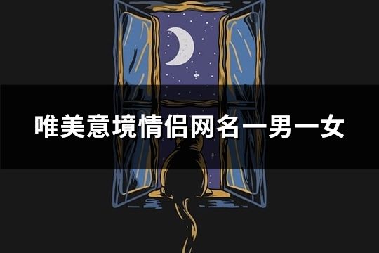 唯美意境情侣网名一男一女(精选171对)