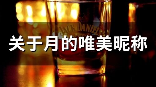 关于月的唯美昵称(精选133个)