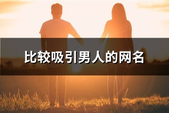 比较吸引男人的网名(精选183个)