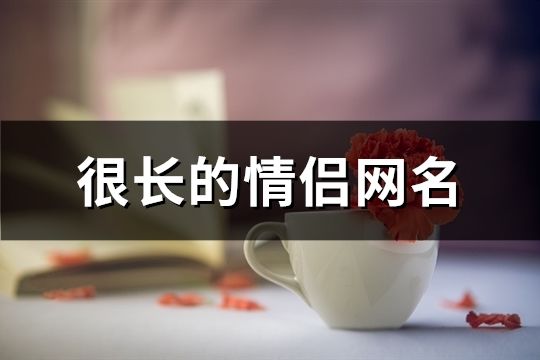 很长的情侣网名(74个)