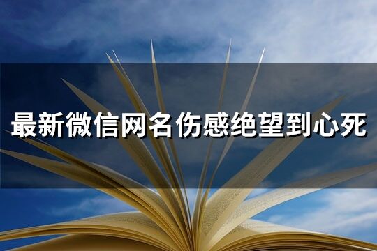 最新微信网名伤感绝望到心死(共305个)