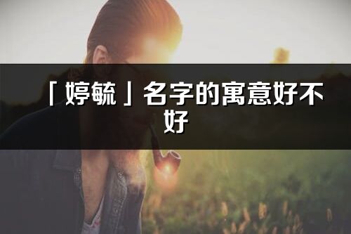 「婷毓」名字的寓意好不好