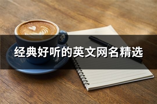 经典好听的英文网名精选(575个)