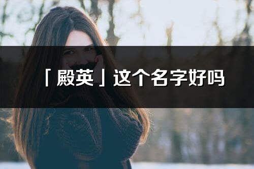 「殿英」这个名字好吗